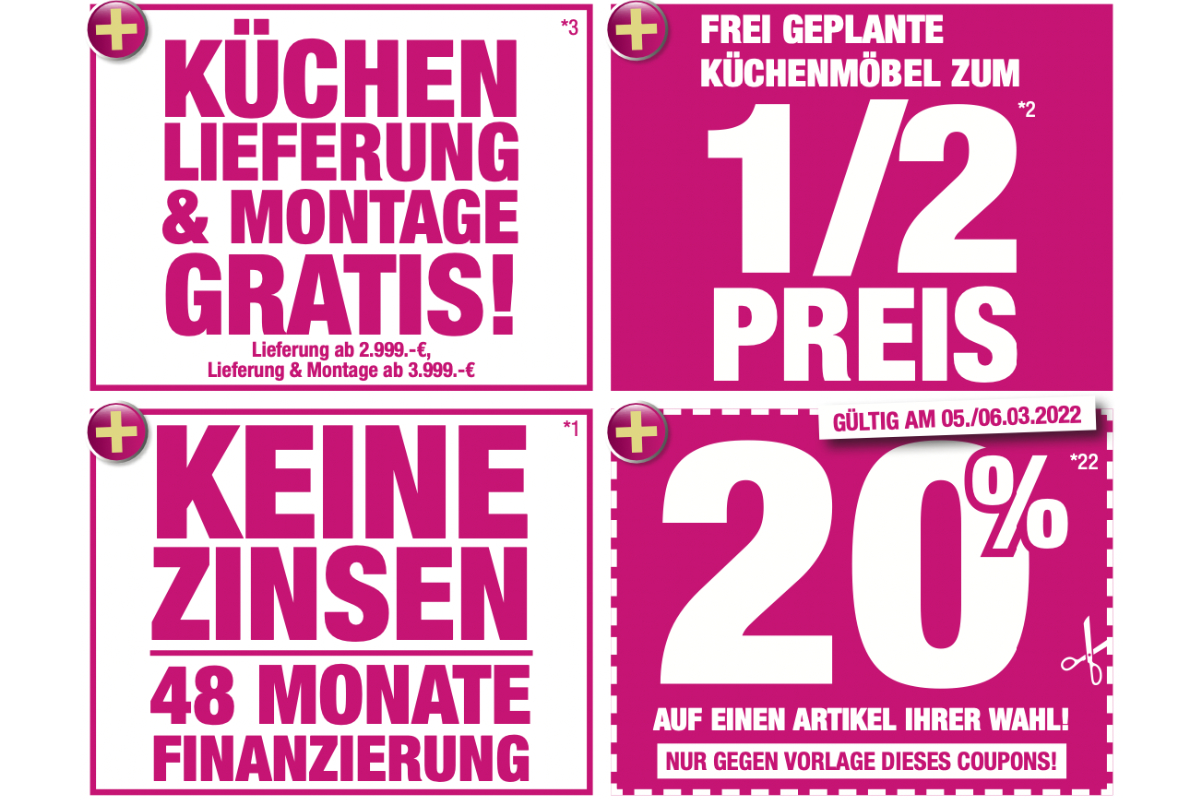 Möbel Boss in Wittlich macht am Sonntag (6.3.) diese krassen Deals